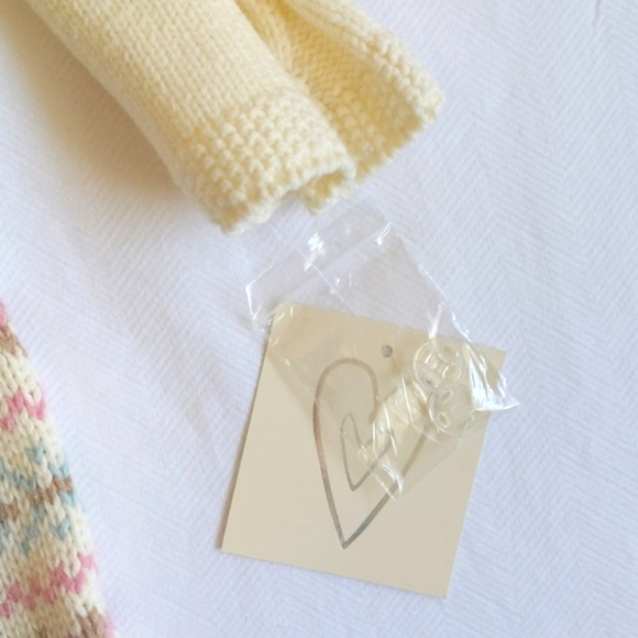 NEW shawl collar cable knit pastel fair isle sweater dress 24 months baby girl - Picture 3 of 8